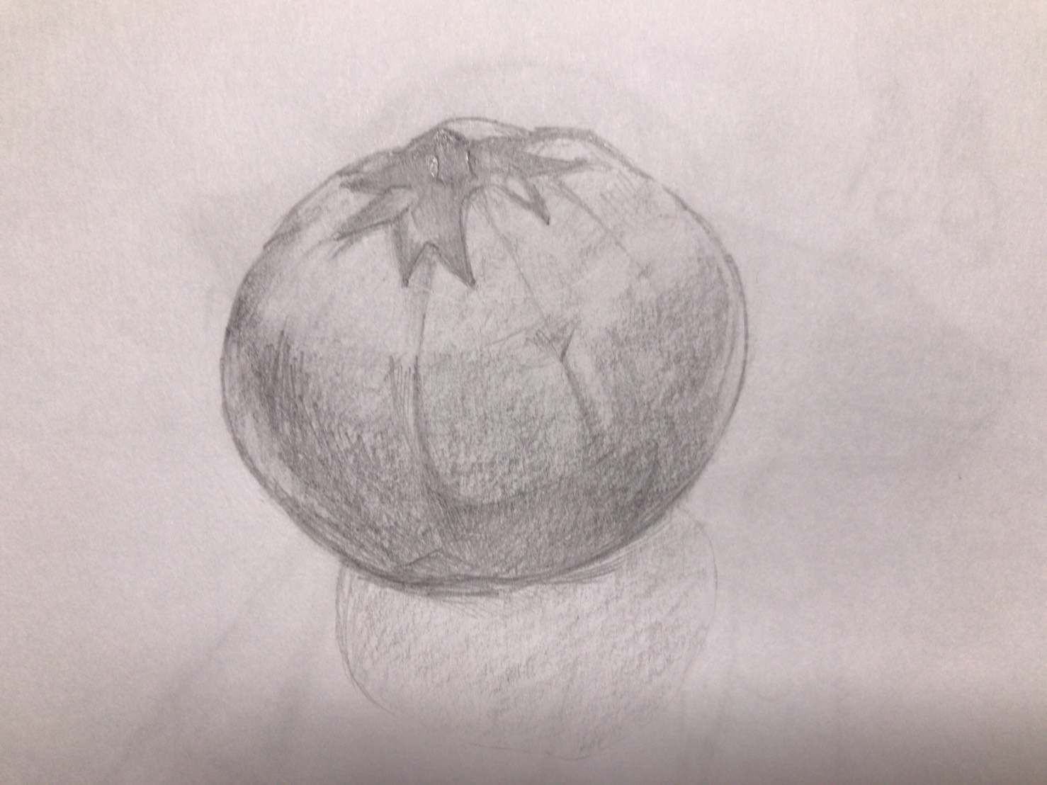 イラスト記録 葉月りんご 30日目 野菜 模型 をデッサンしてみる 小説投稿サイトノベルアップ