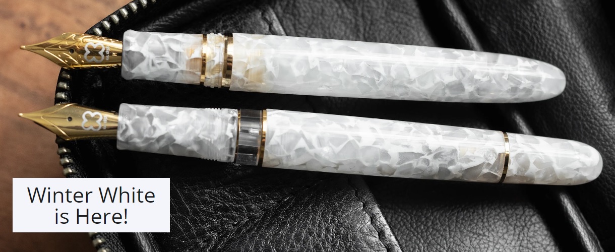 admok万年筆青龍 金属製胴軸