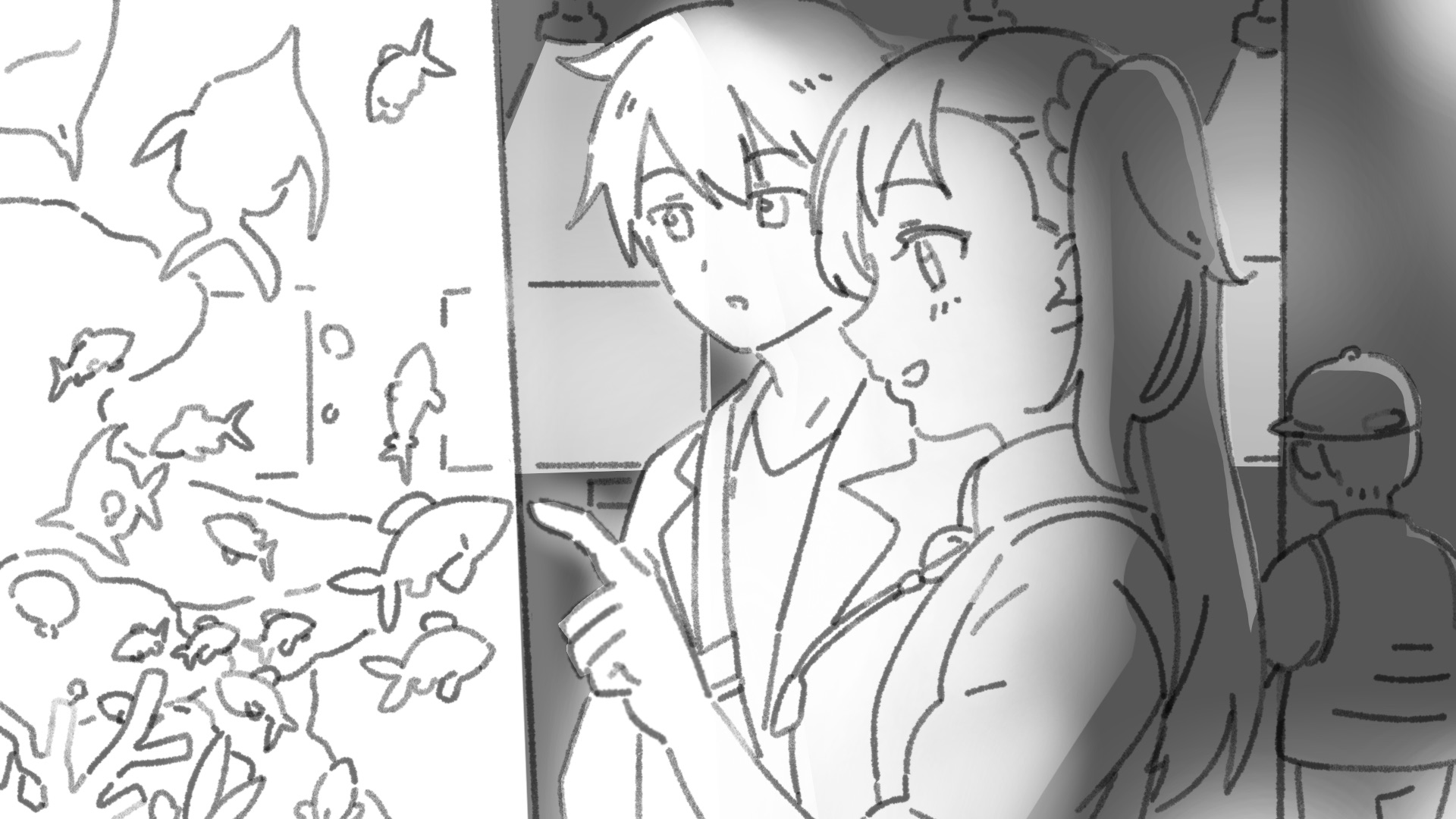 完結 小説投稿サイトの作品にファンアートを描いたら 学園一の美少女にやたらと相談されるようになった件 挿絵あり ヤマモトタケシ これってデート 水族館編 小説投稿サイトノベルアップ